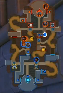 Mine Carts being shown on the minimap